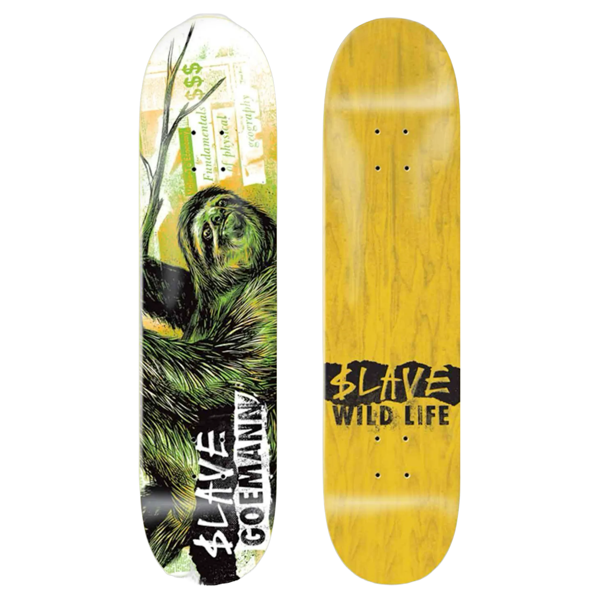 SLAVE Skateboards - Jon Goemann Pro Wild Life 8.25'