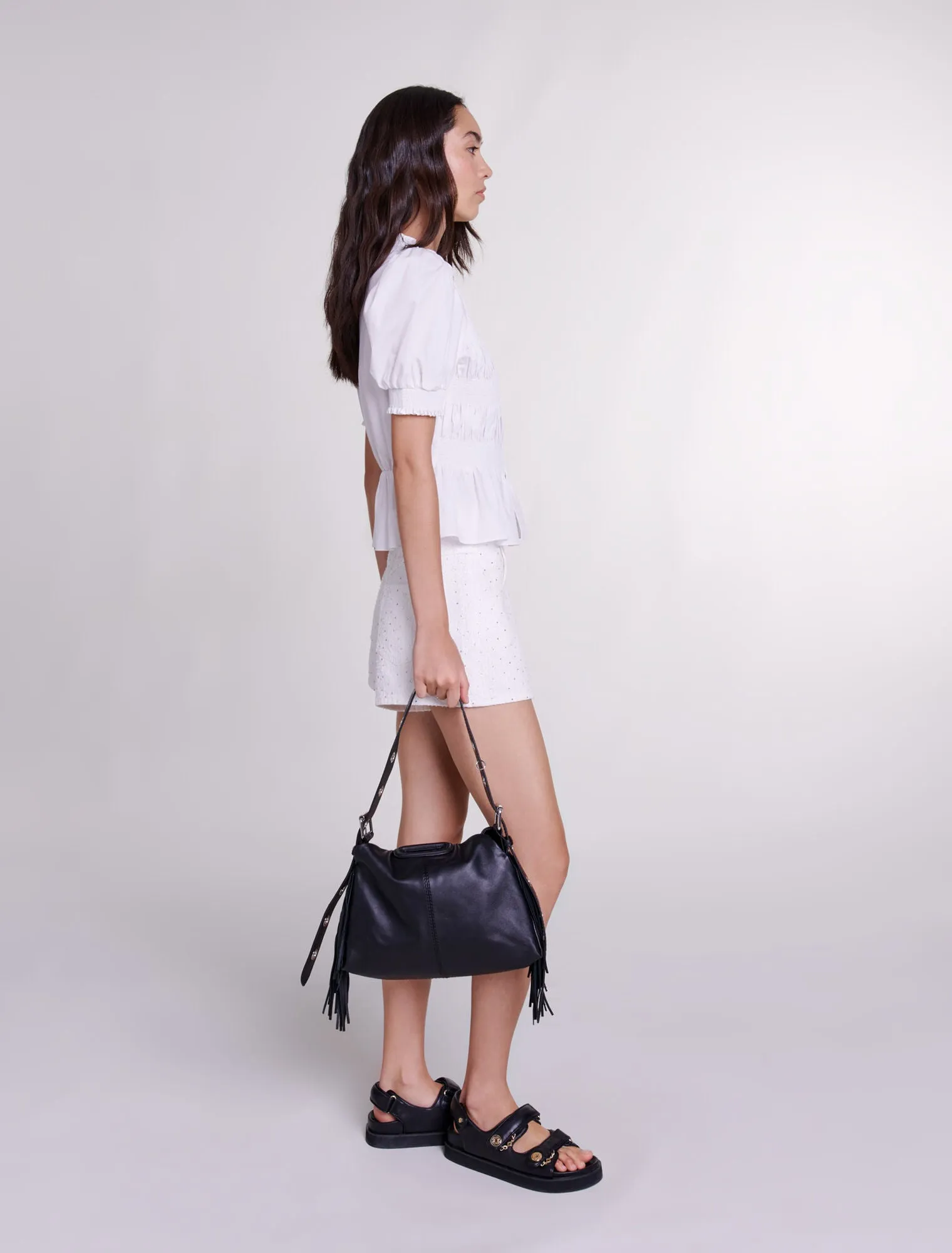 Smooth leather Miss M bag