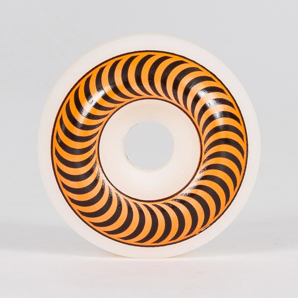 Spitfire Classic Skateboard Wheels White/Orange 53mm