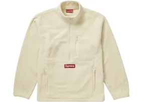 Supreme Polartec Half Zip Pullover (FW21) Natural