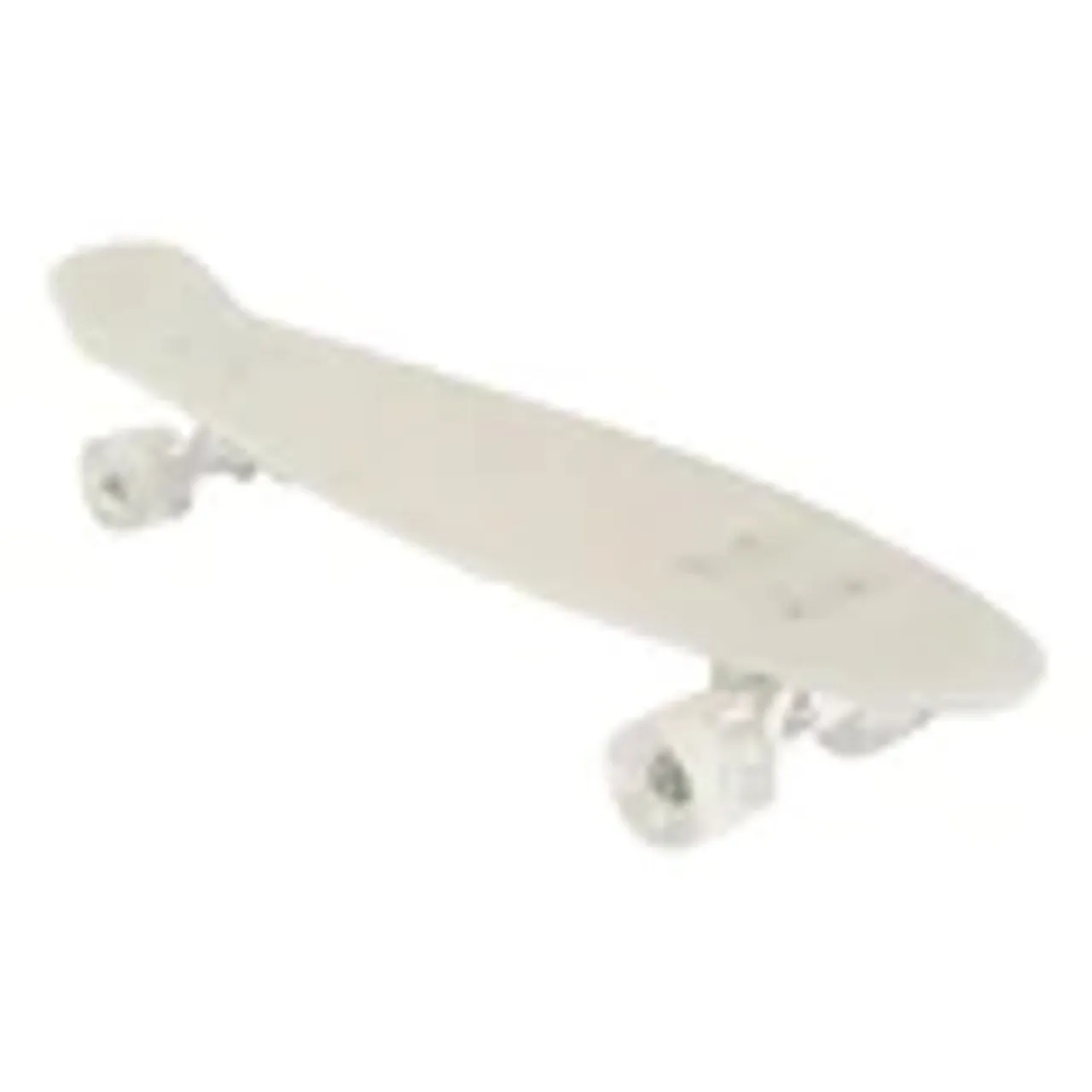 Swell Skateboards 22" White Wash Cruiser Skateboard - White / Led