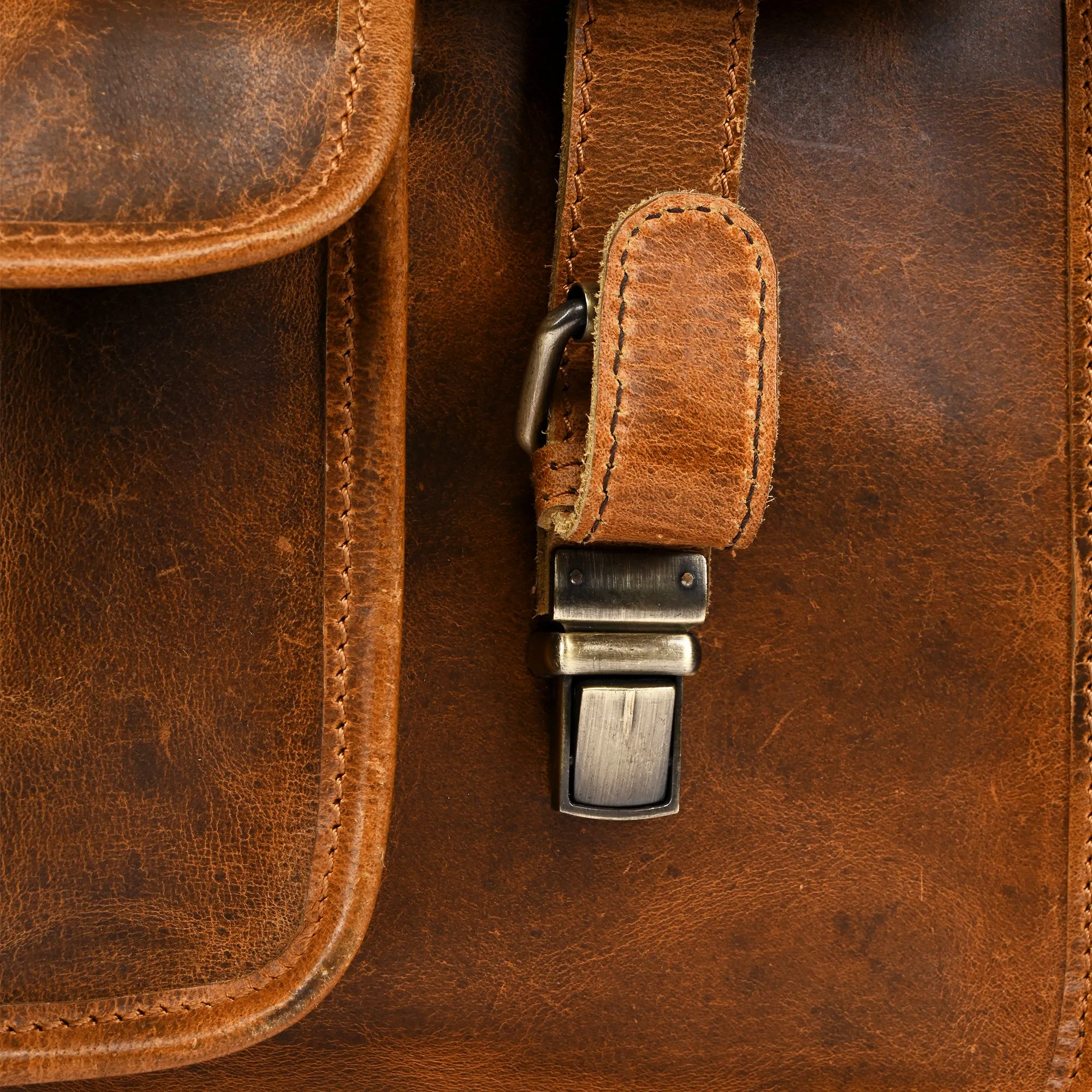 Teakwood Genuine Leather Laptop bag - Clearance sale