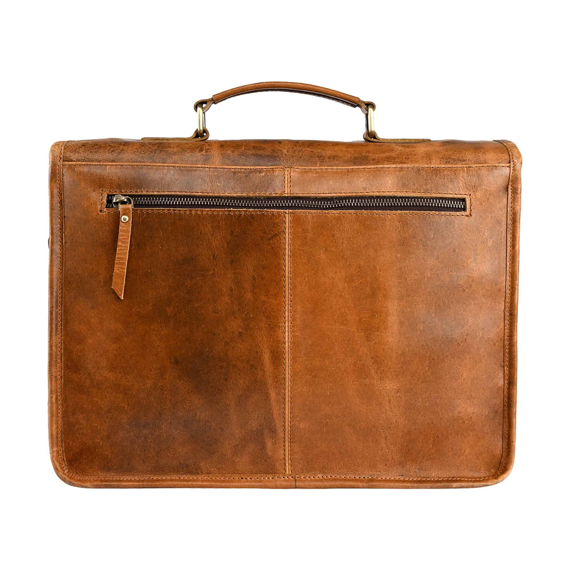 Teakwood Genuine Leather Laptop bag - Clearance sale