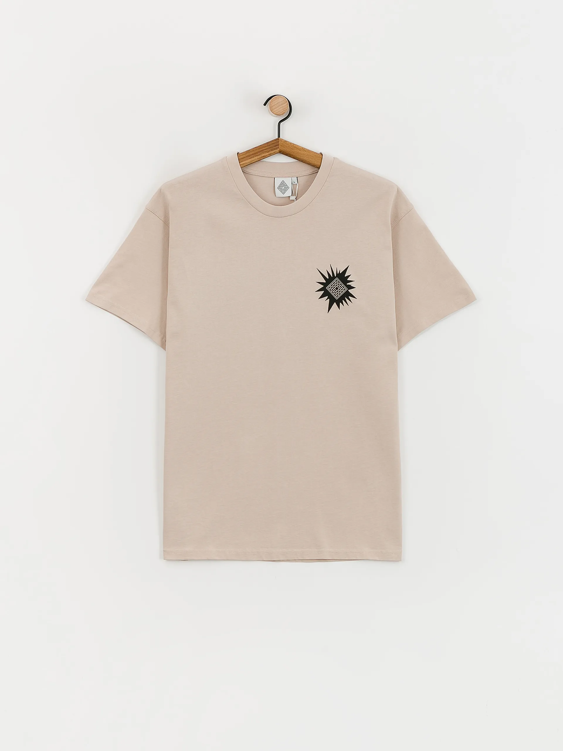 The National Skateboard Co Office Politics Logo T-shirt (sand)