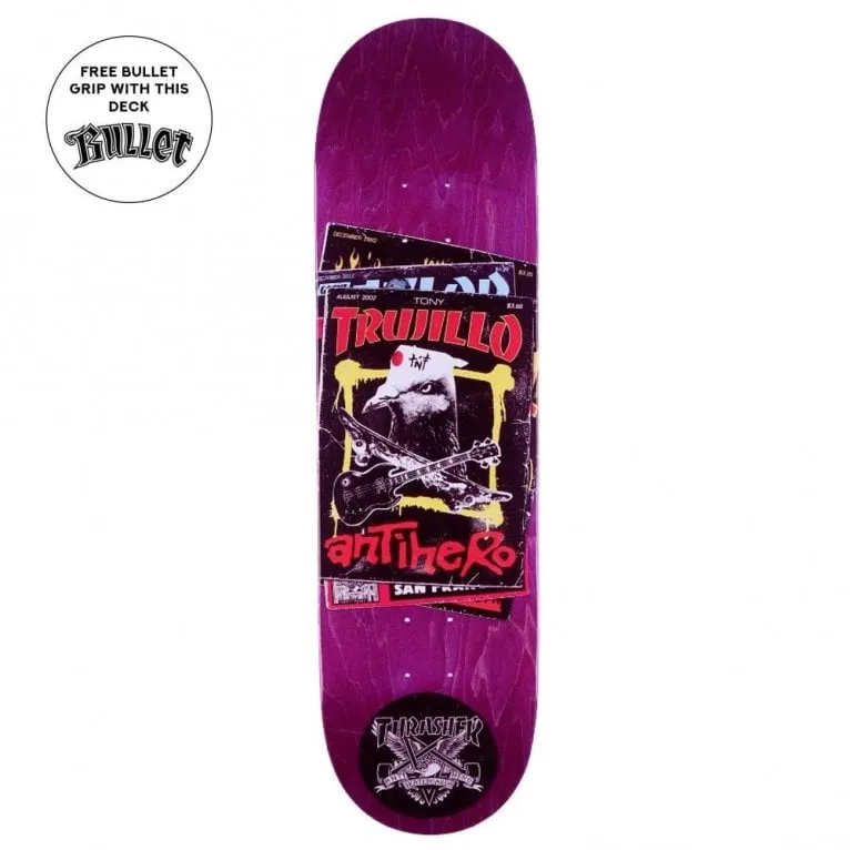 Tony Trujillo Covers Skateboard Deck 8.5"