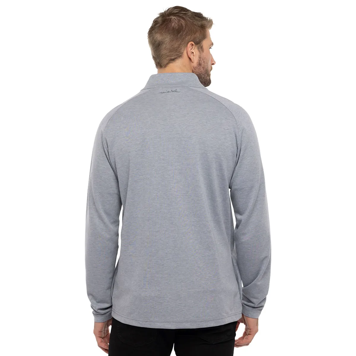 TravisMathew Men's Upgraded Quarter Zip Golf Midlayer