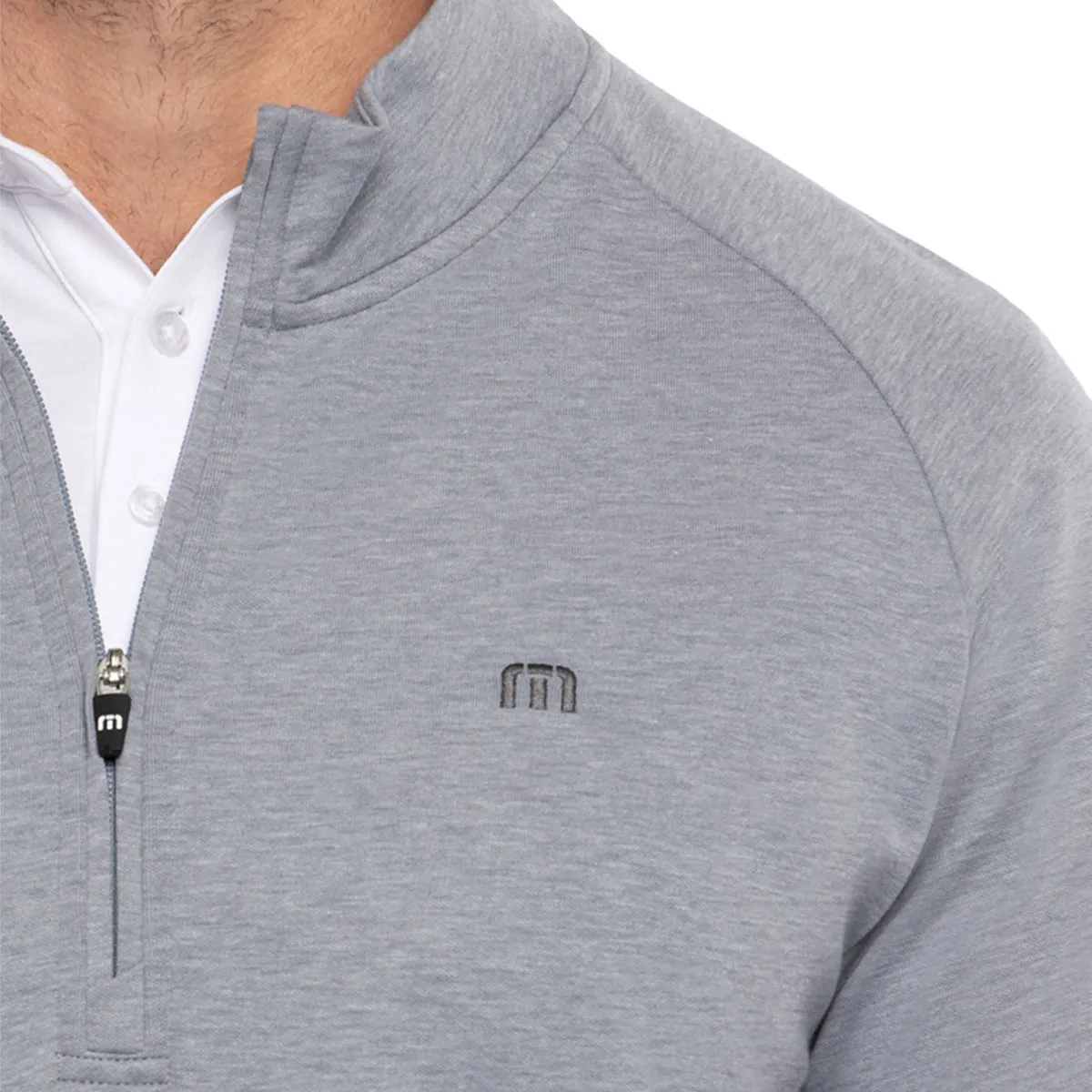 TravisMathew Men's Upgraded Quarter Zip Golf Midlayer