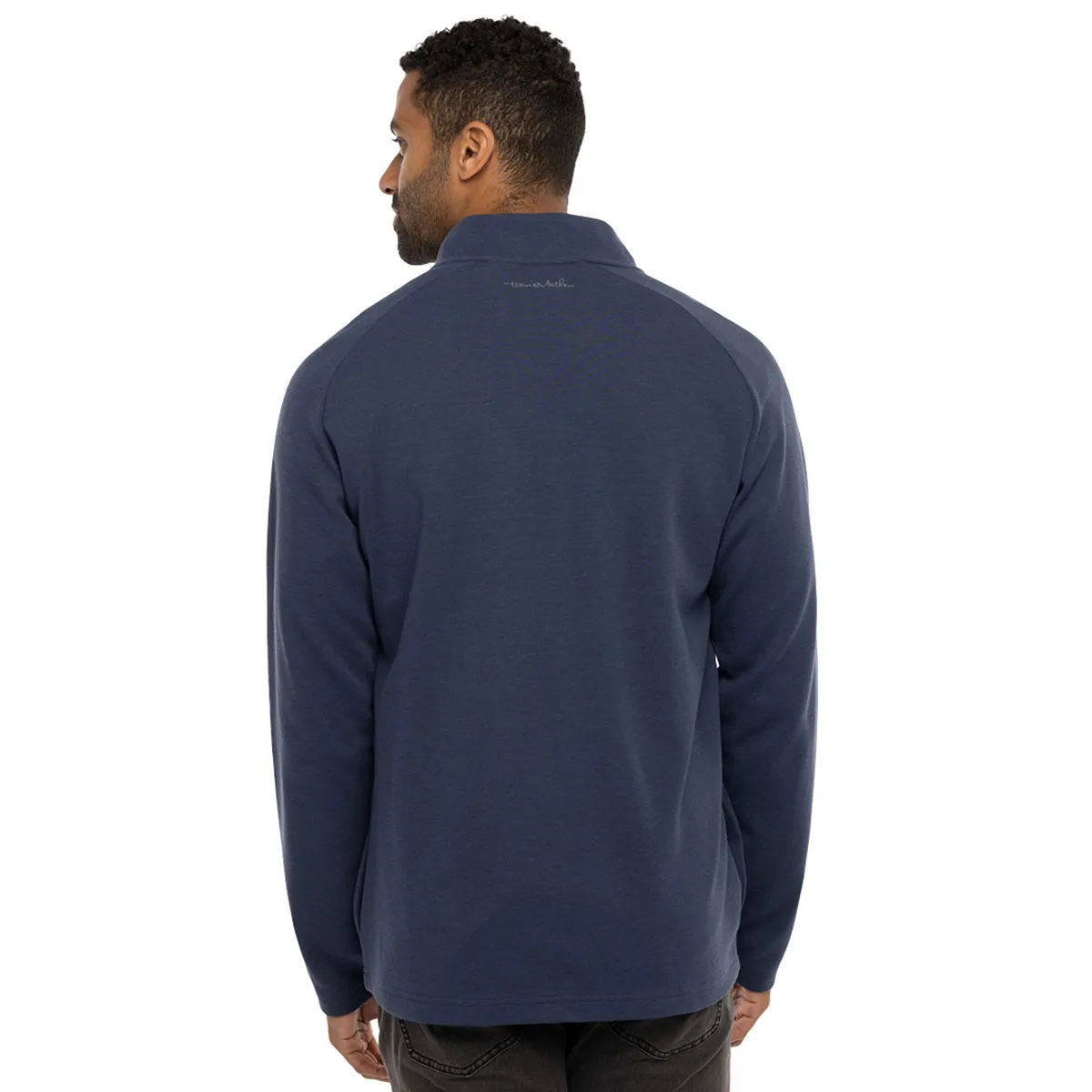 TravisMathew Men's Upgraded Quarter Zip Golf Midlayer