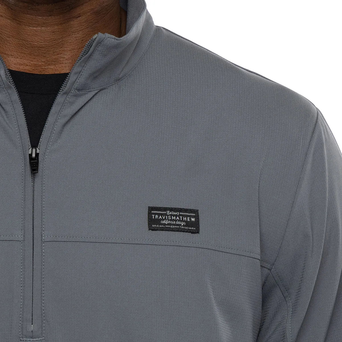 TravisMathew Men's Wanderlust Quarter Zip Golf Midlayer