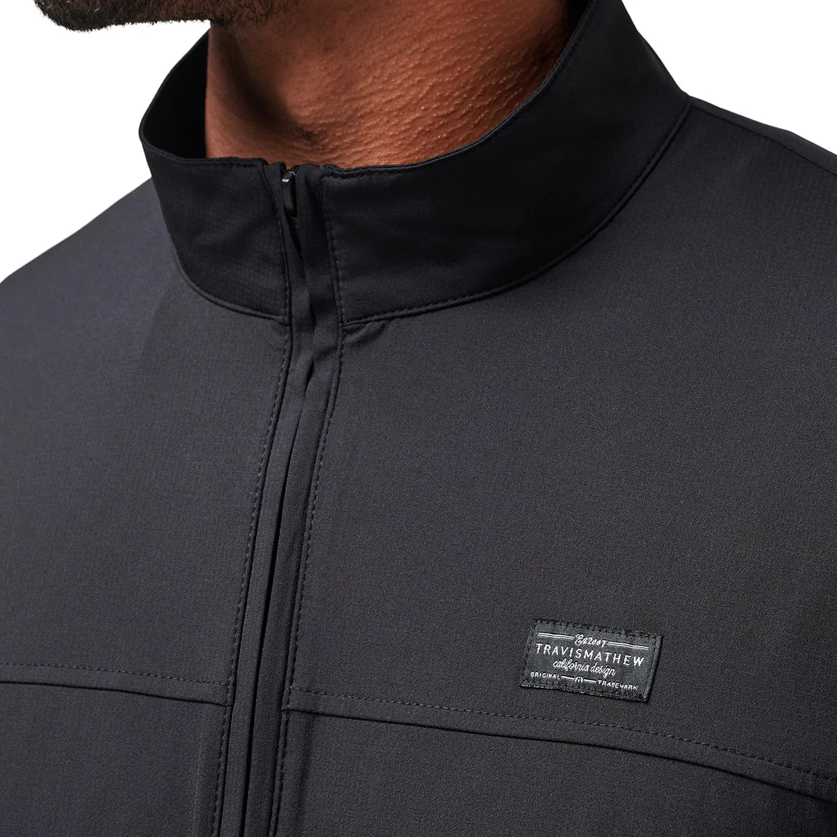 TravisMathew Men's Wanderlust Quarter Zip Golf Midlayer