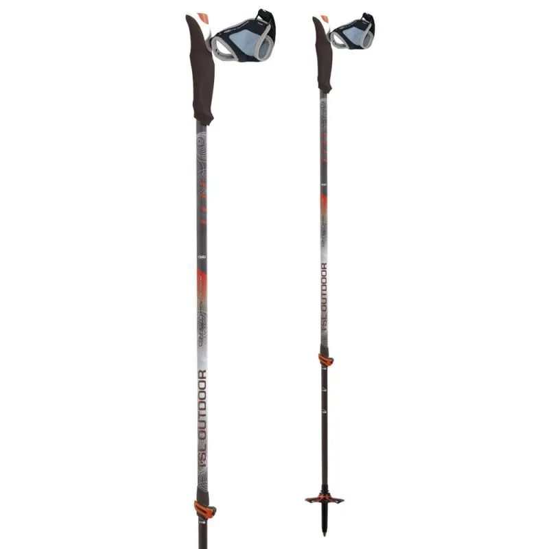 TSL Outdoor  Connect Carbon Alu 2 Light - Bastoncini da trekking