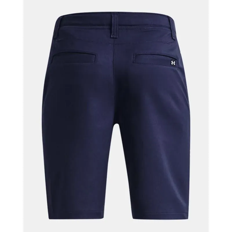 Under Armour Kids' UA Golf Shorts Midnight Navy / Halo Grey