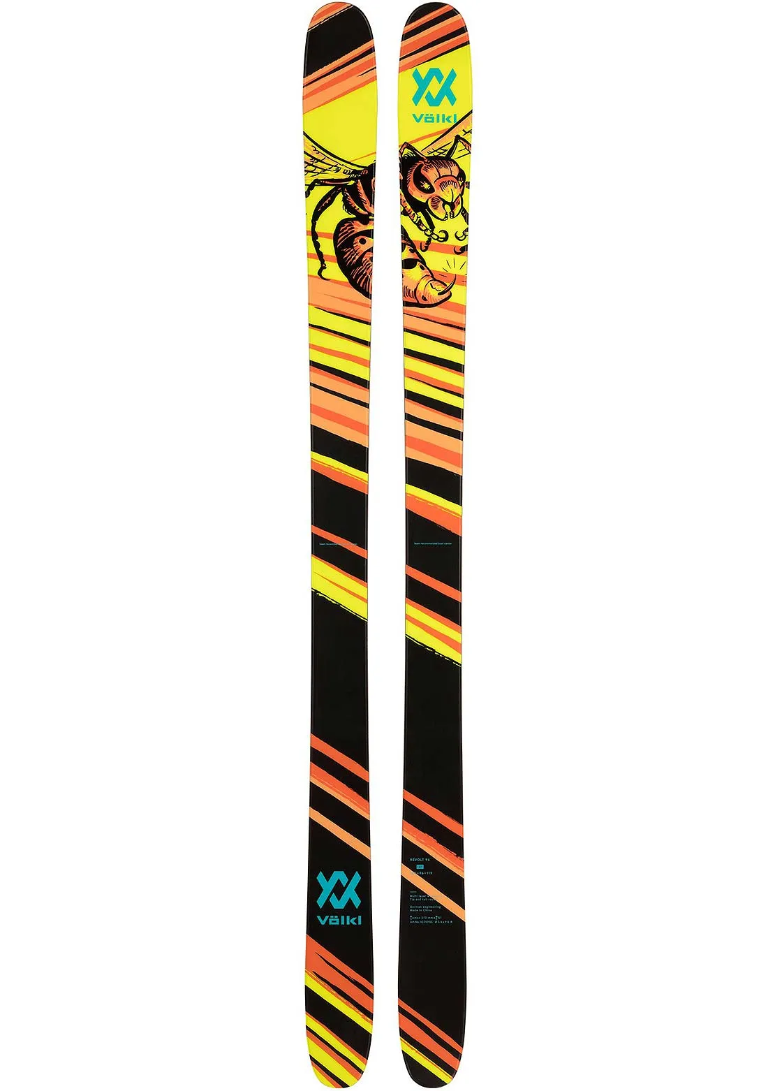 Volkl Men's Revolt 96 Flat Ski