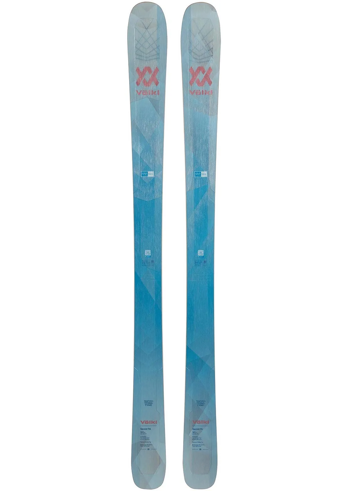 Volkl Women's Secret 96 Flat Ski