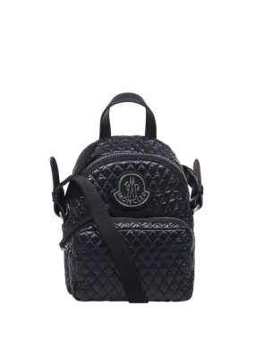 WOMAN MONCLER BLACK POLYAMIDE SMALL KILIA CROSS BODY BAG