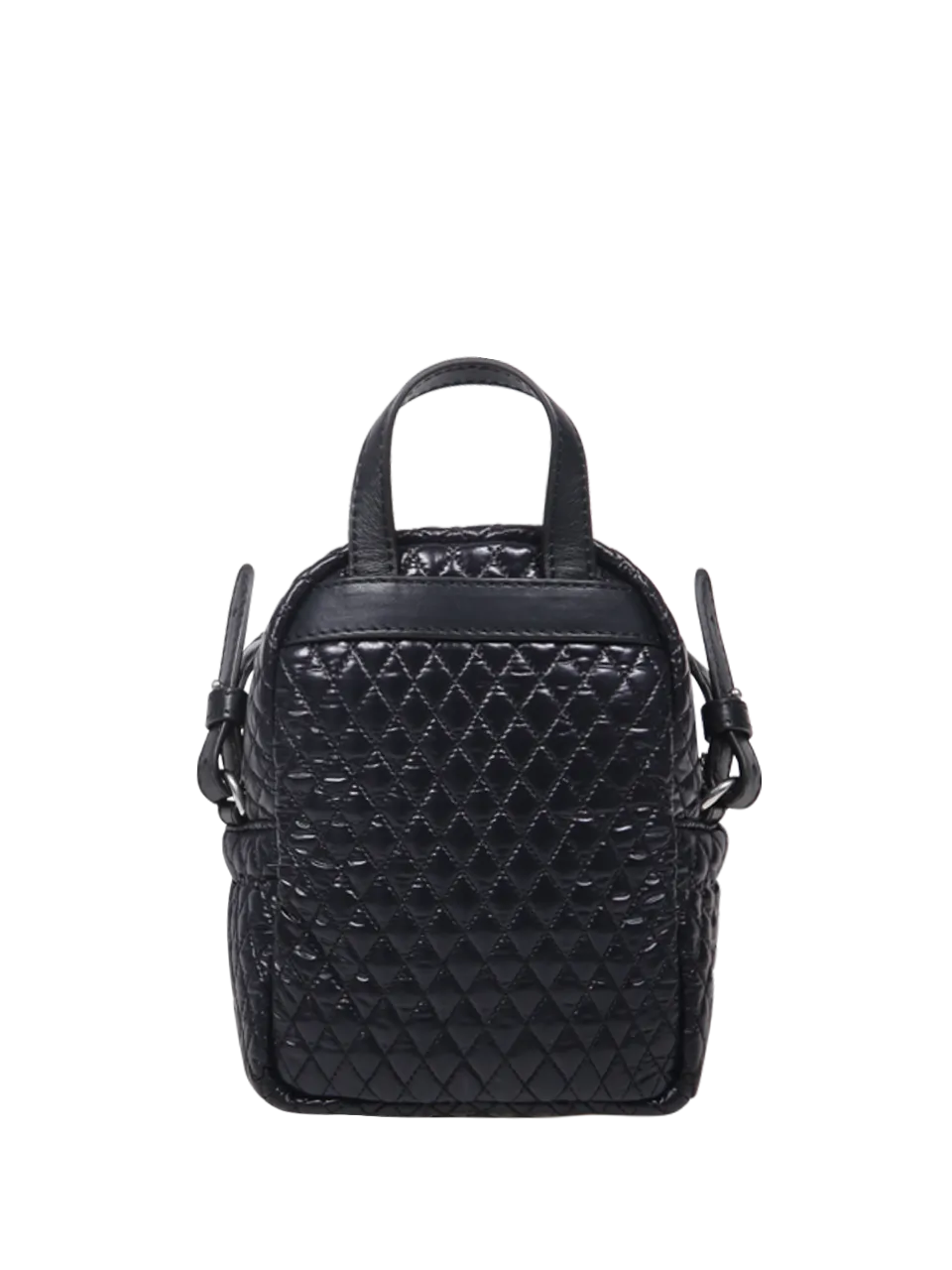 WOMAN MONCLER BLACK POLYAMIDE SMALL KILIA CROSS BODY BAG