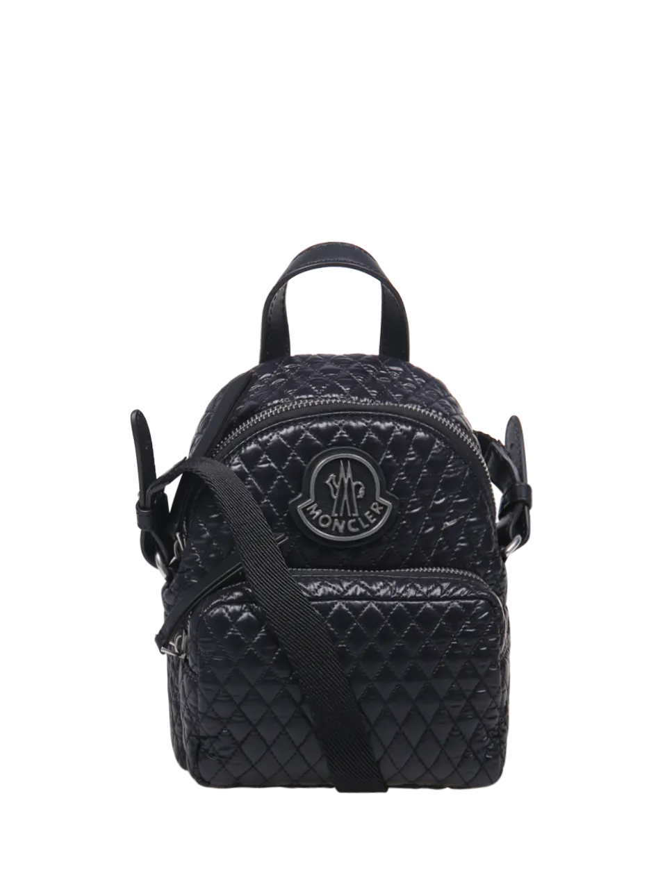 WOMAN MONCLER BLACK POLYAMIDE SMALL KILIA CROSS BODY BAG