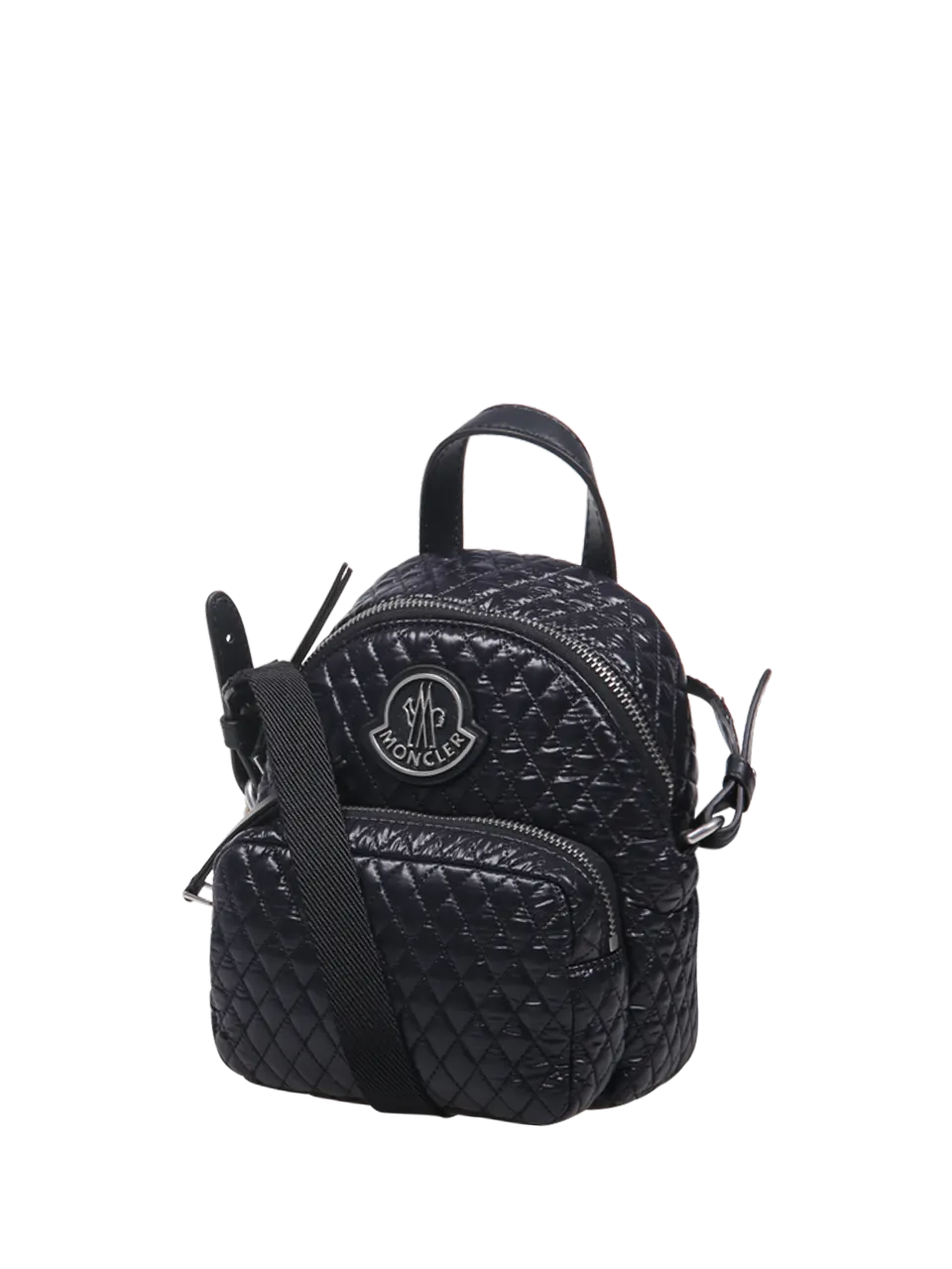 WOMAN MONCLER BLACK POLYAMIDE SMALL KILIA CROSS BODY BAG