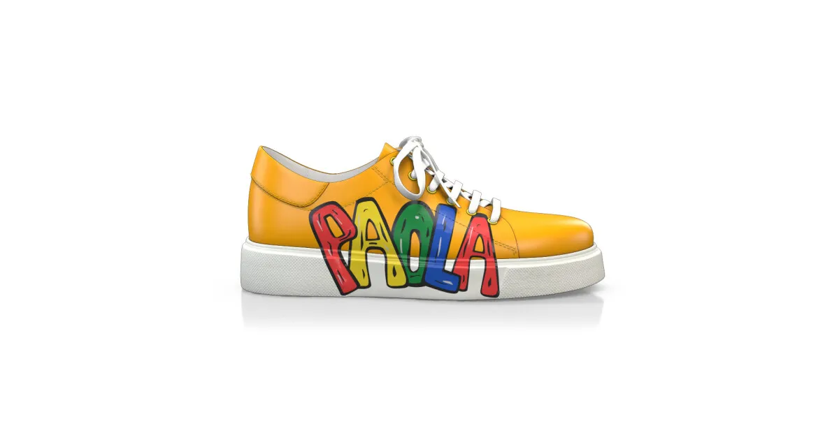 Women's Custom Hand-Painted Sneakers 44559