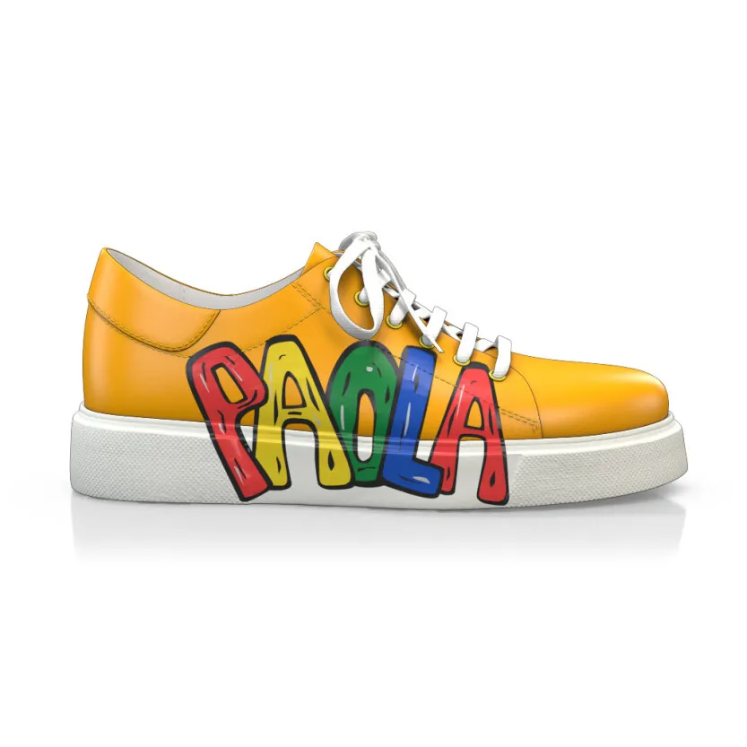 Women's Custom Hand-Painted Sneakers 44559