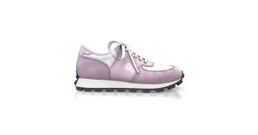 Women's Leather Running Sneakers 54964