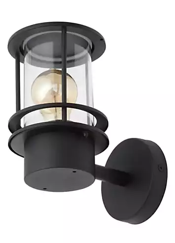 Zink Leonis 1 Light E27 Miners Style Outdoor Wall Lantern | Kaleidoscope